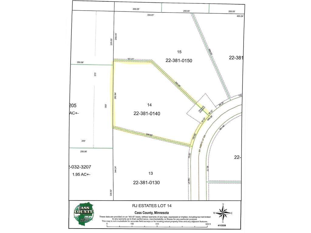 TBD Lot 14 My Abbys Way Lane SW Pequot Lakes MN 56472 7047426 image1