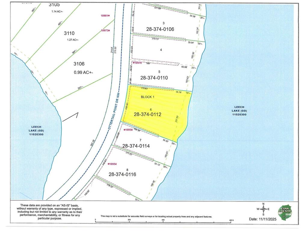 TBD - Lot 6 Ottertail Point Drive NW Cass Lake MN 56633 - Leech Lake 6813139 image1