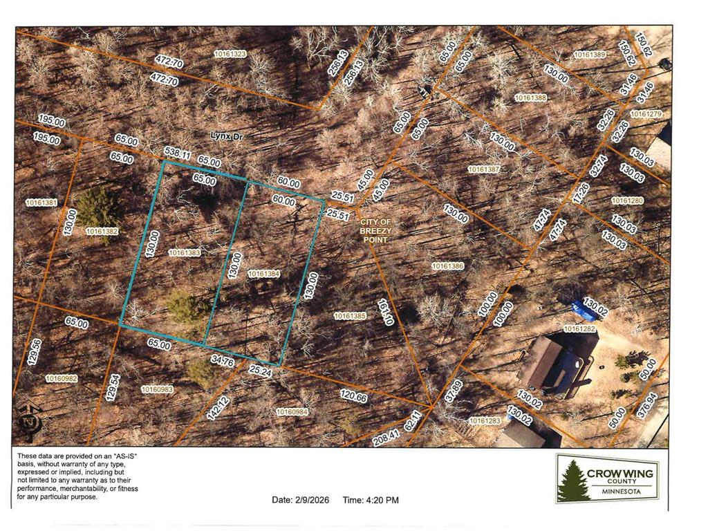 TBD Lots 200 & 201 Lynx Drive Breezy Point MN 56472 7055257 image1