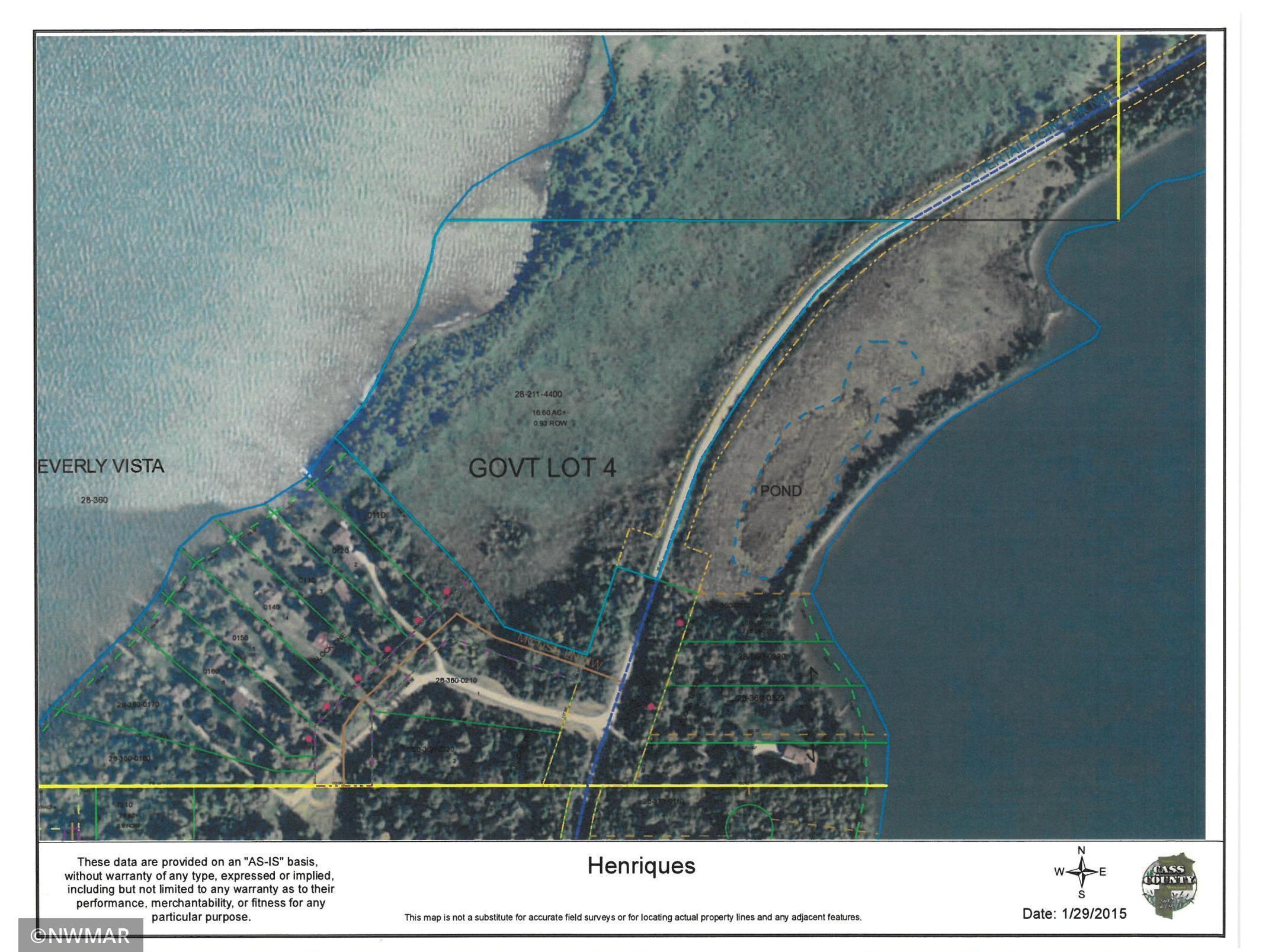 Otter Tail Property Map Tbd Ottertail Point Road, Otter Tail Peninsula Twp, Mn 56633 | Mls: 6010945  | Edina Realty