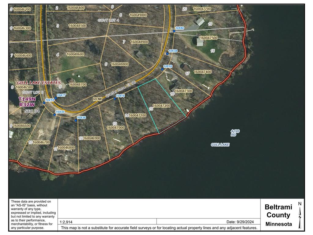 TBD Quarter Horse Circle NE Tenstrike MN 56683 6610281 image1