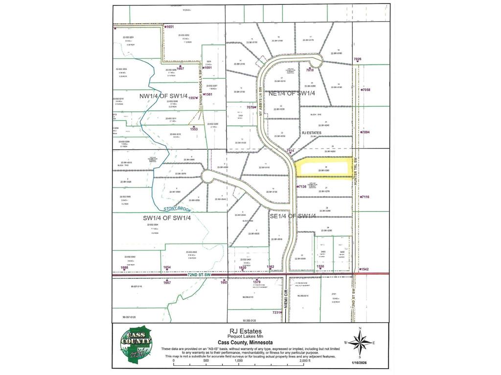 TBD X26 My Abbys Way Lane SW Pequot Lakes MN 56472 7012250 image1