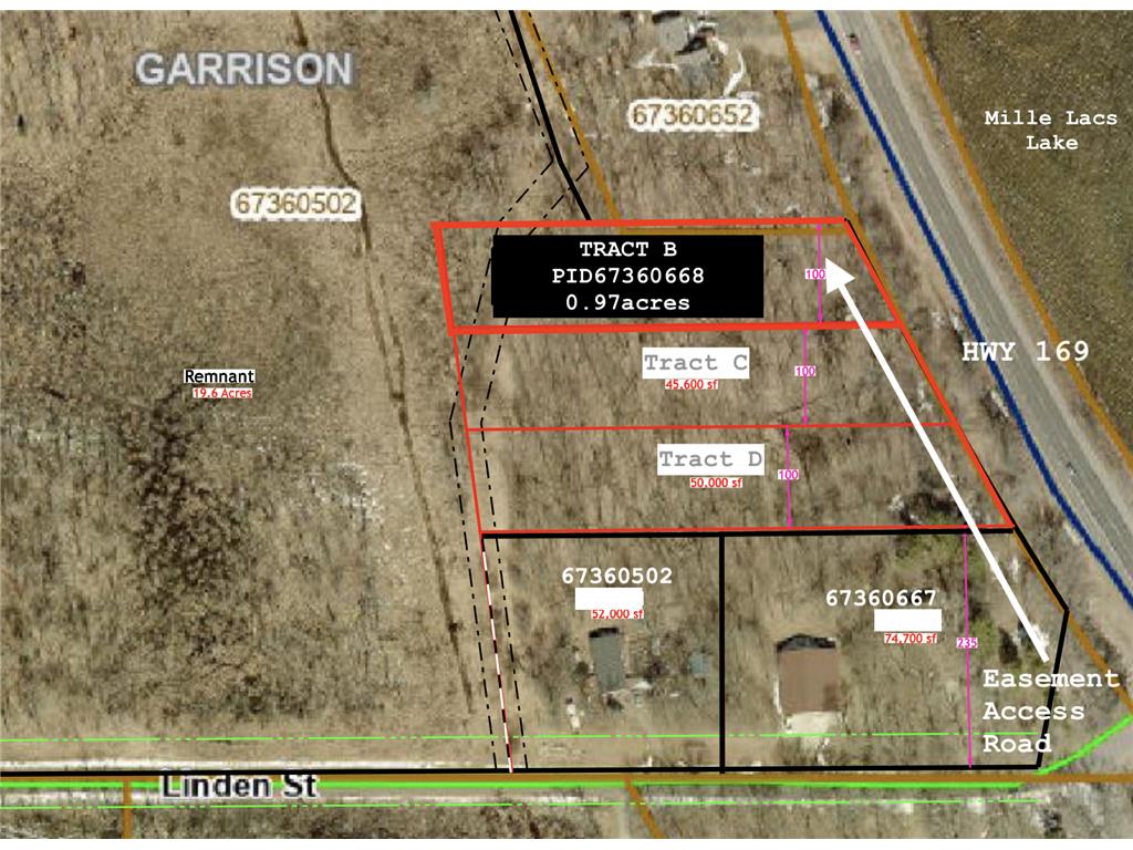 TRACT B Linden Street Garrison MN 56450 - Mille Lacs Lake 7050762 image1