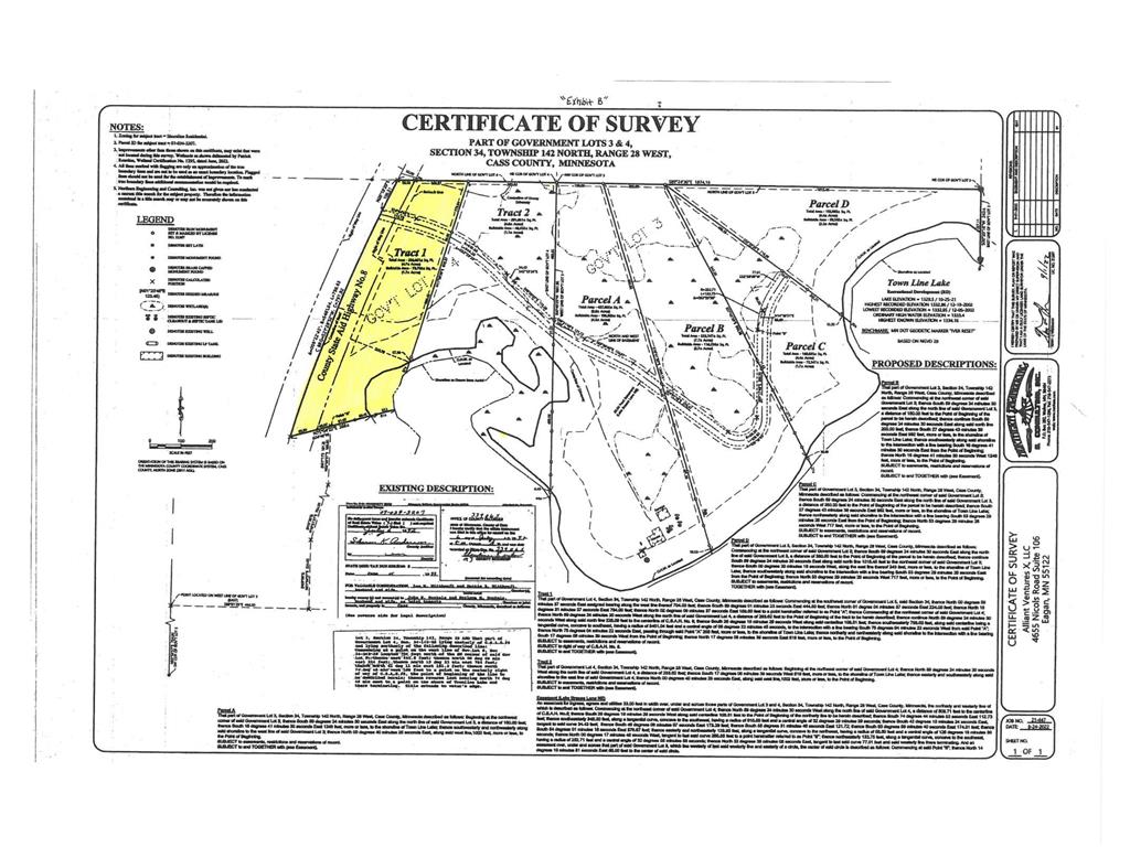 Tract 1 Lake Breeze Lane NE, Longville, MN, 56655 MLS 6540761