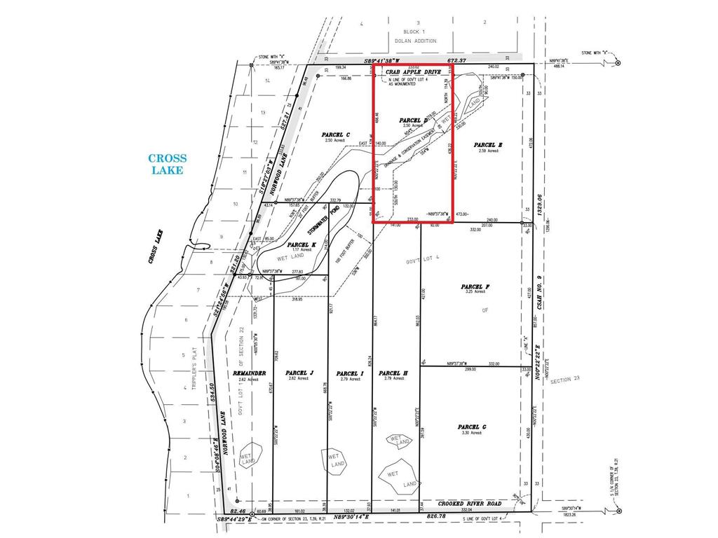 X Crab Apple Drive Lot D Chengwatana Twp MN 55063 - Cross 6751835 image5