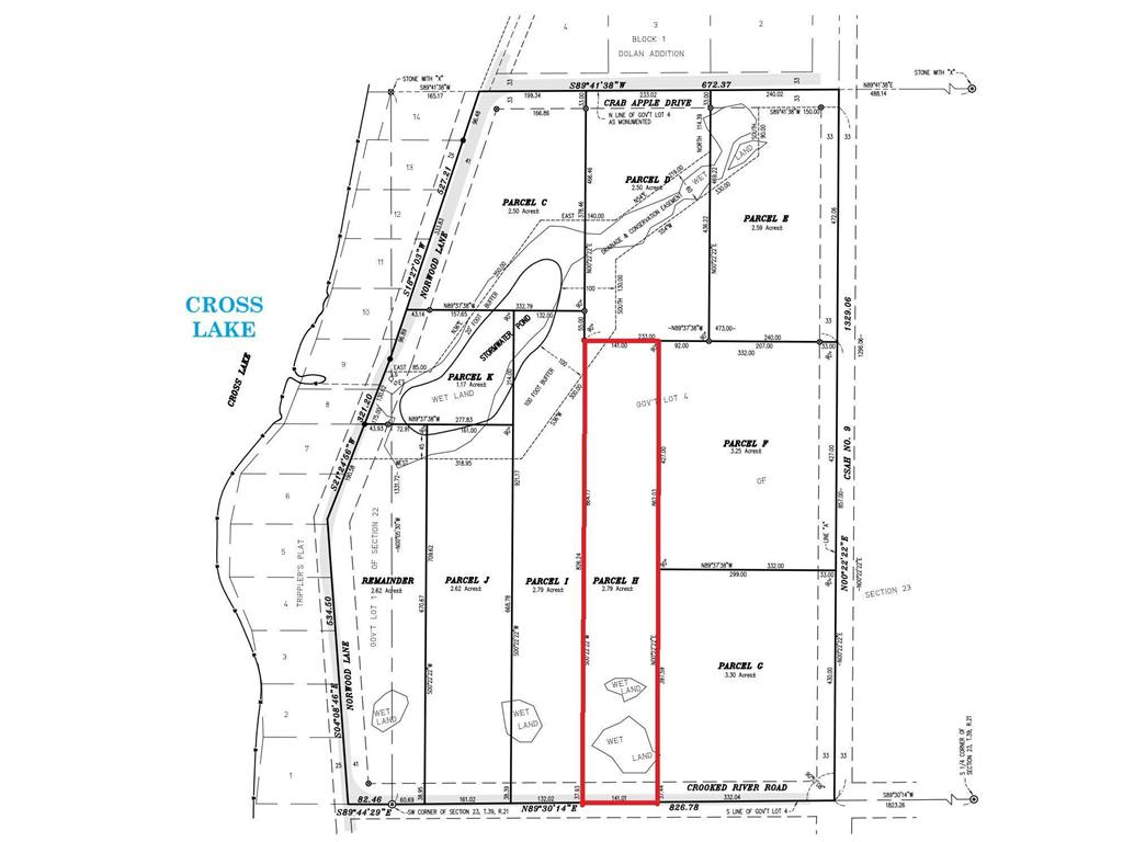 X Crooked River Road Lot H Chengwatana Twp MN 55063 - Cross 6751820 image4