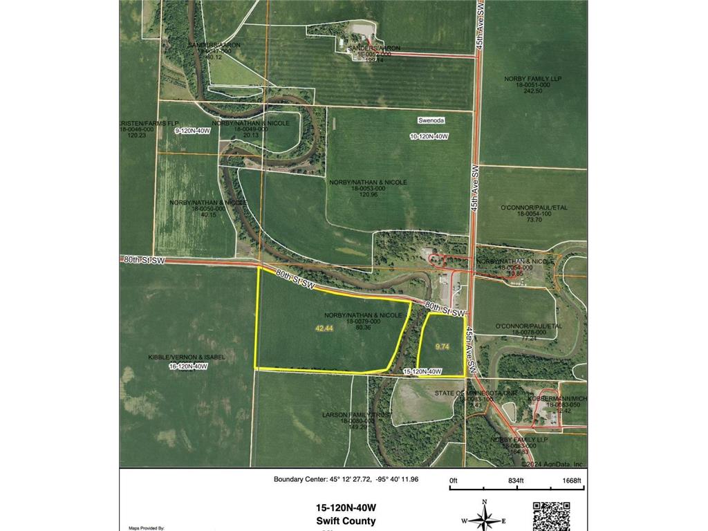 XXX 45th Avenue SW Swenoda Twp MN 56215 - Chippewa River 7105360 image1
