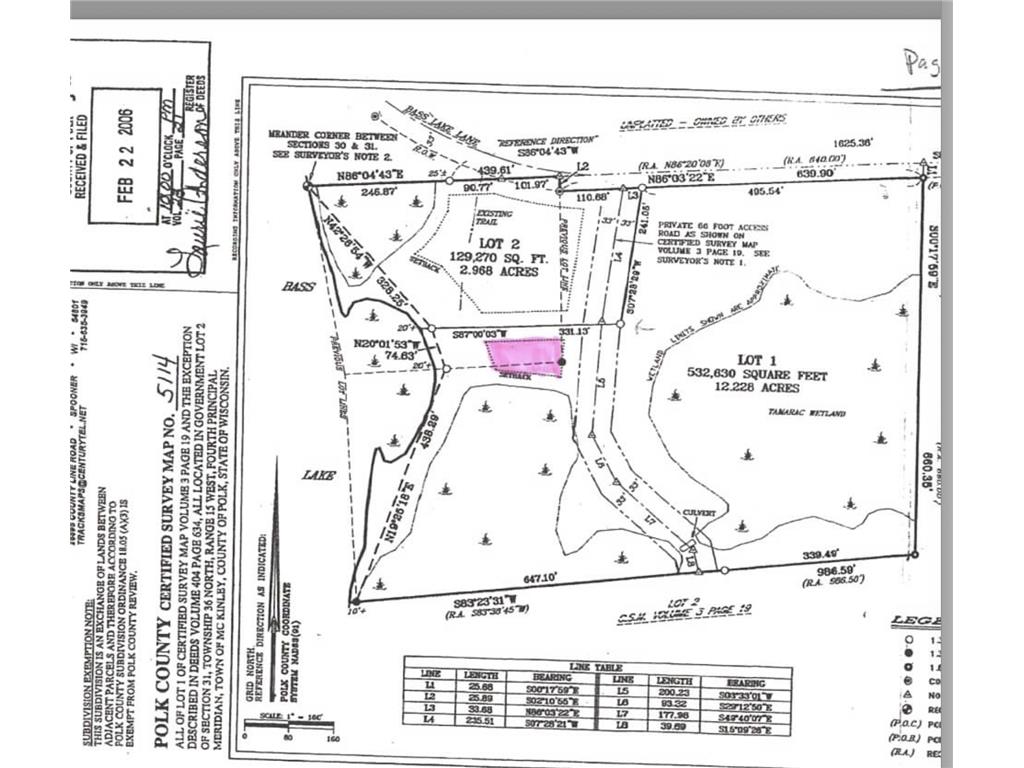 XXX 57th Street Mckinley Twp WI 54829 - Bass Lake 7043573 image32