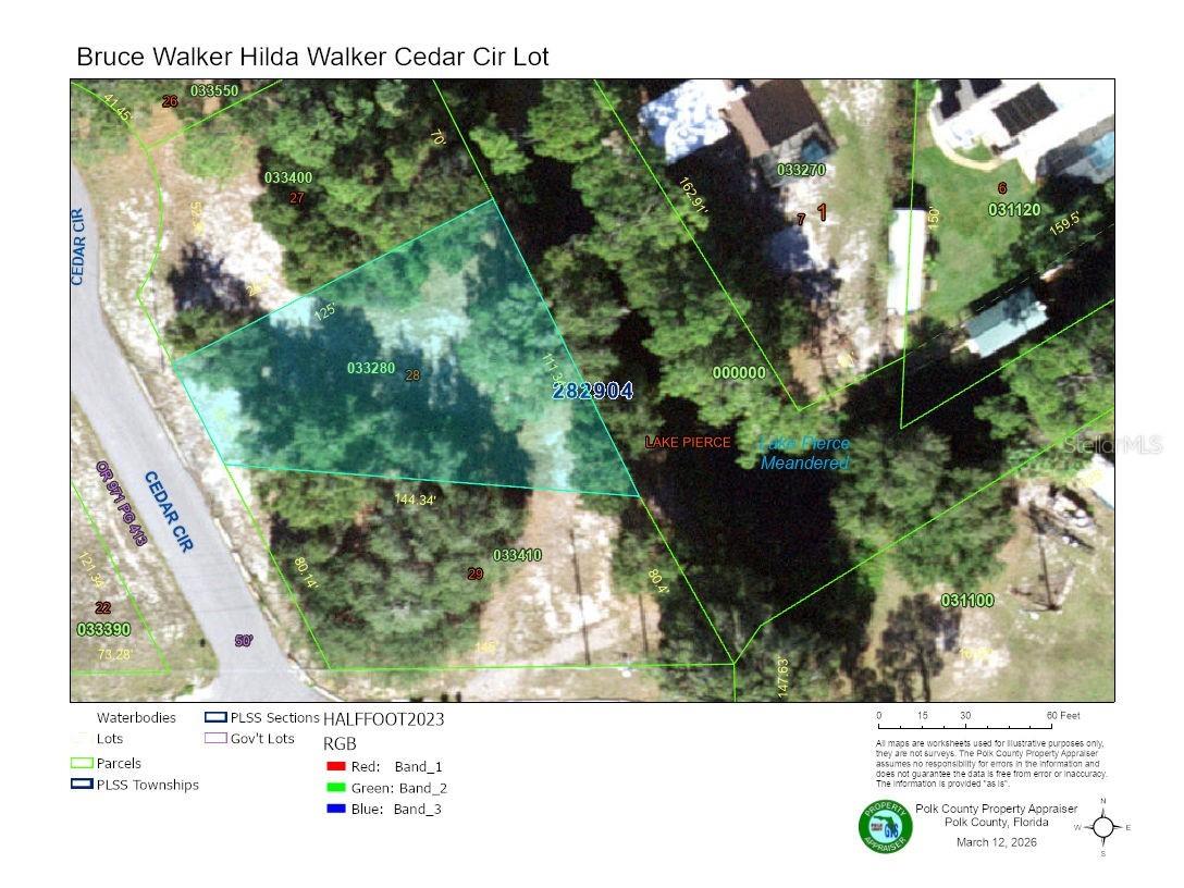Cedar Cir Lake Wales FL 33898 - LAKE PIERCE CANAL K4903345 image1