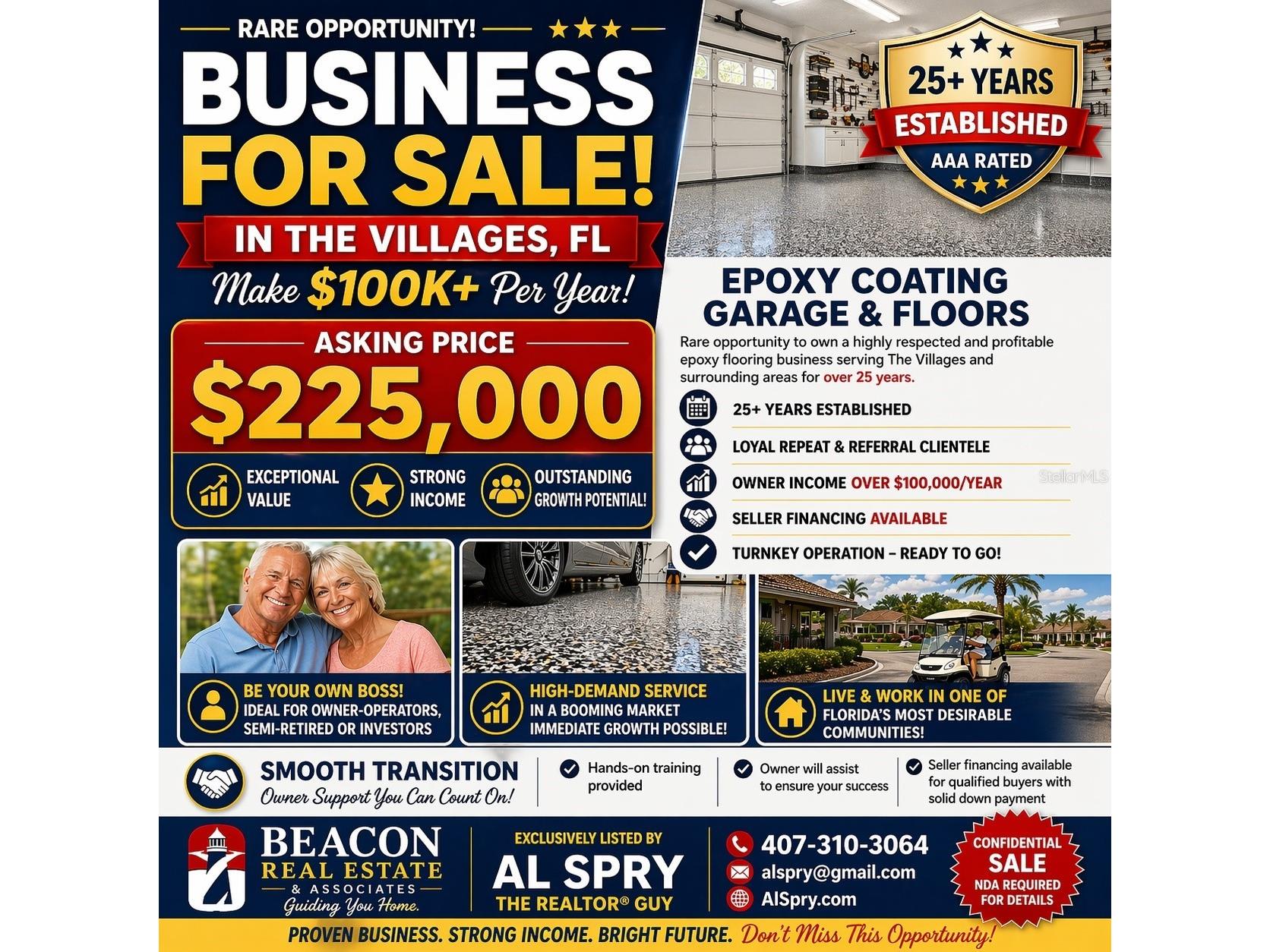 Epoxy Coating Flooring Business The Villages FL 32163 G5108285 image1
