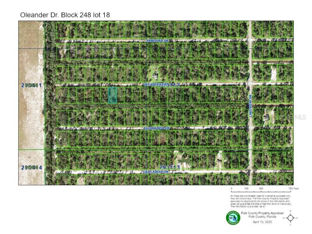 Oleander Drive Indian Lake Estates FL 33855 - LAKE WALK IN WATER P4934522 image7