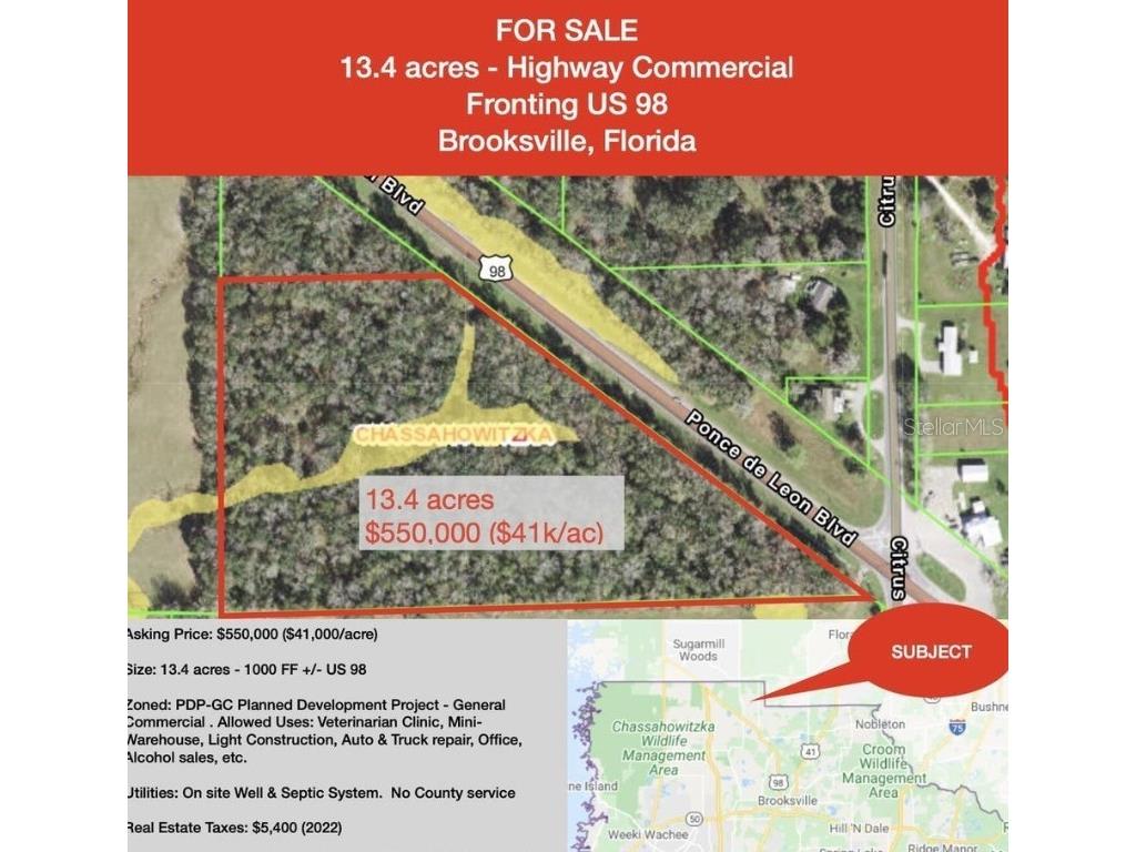 Ponce De Leon Boulevard Brooksville FL 34614 W7853566 image1