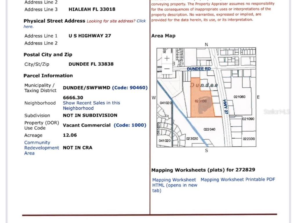 Us Highway 27 Dundee FL 33838 O6305450 image1