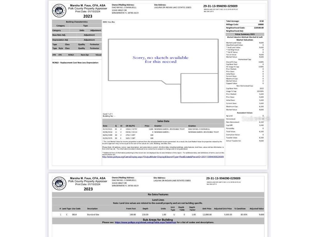 0 Laguna Drive Indian Lake Estates FL 33855 S5103548 image2