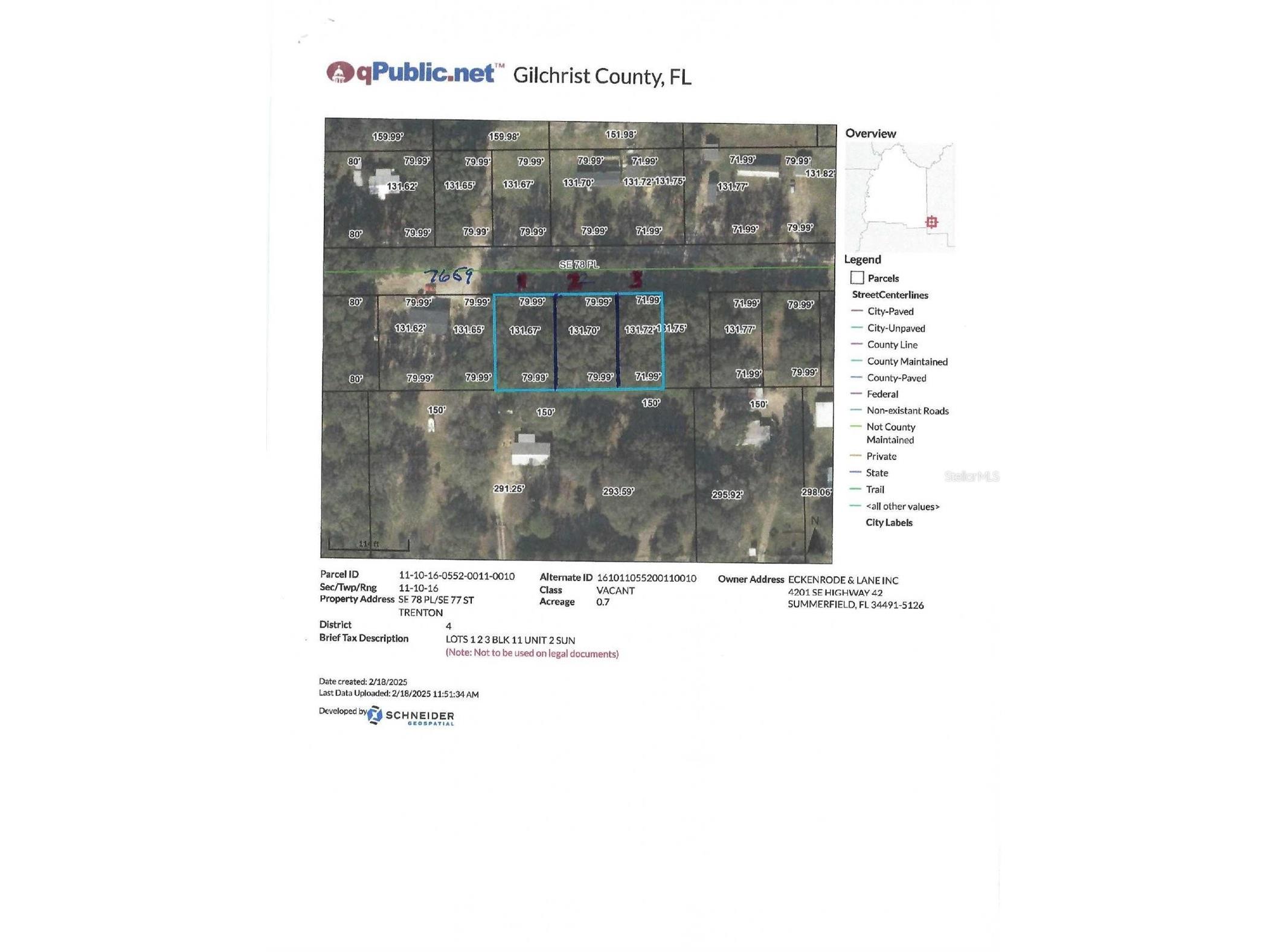 0 SE 78th Place Trenton FL 32693 OM705158 image1