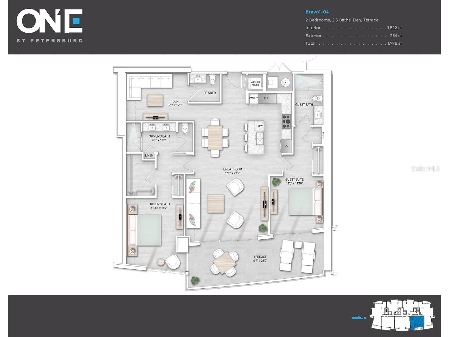 100 1st Avenue N #1804 Saint Petersburg FL 33701 TB8448841 image63