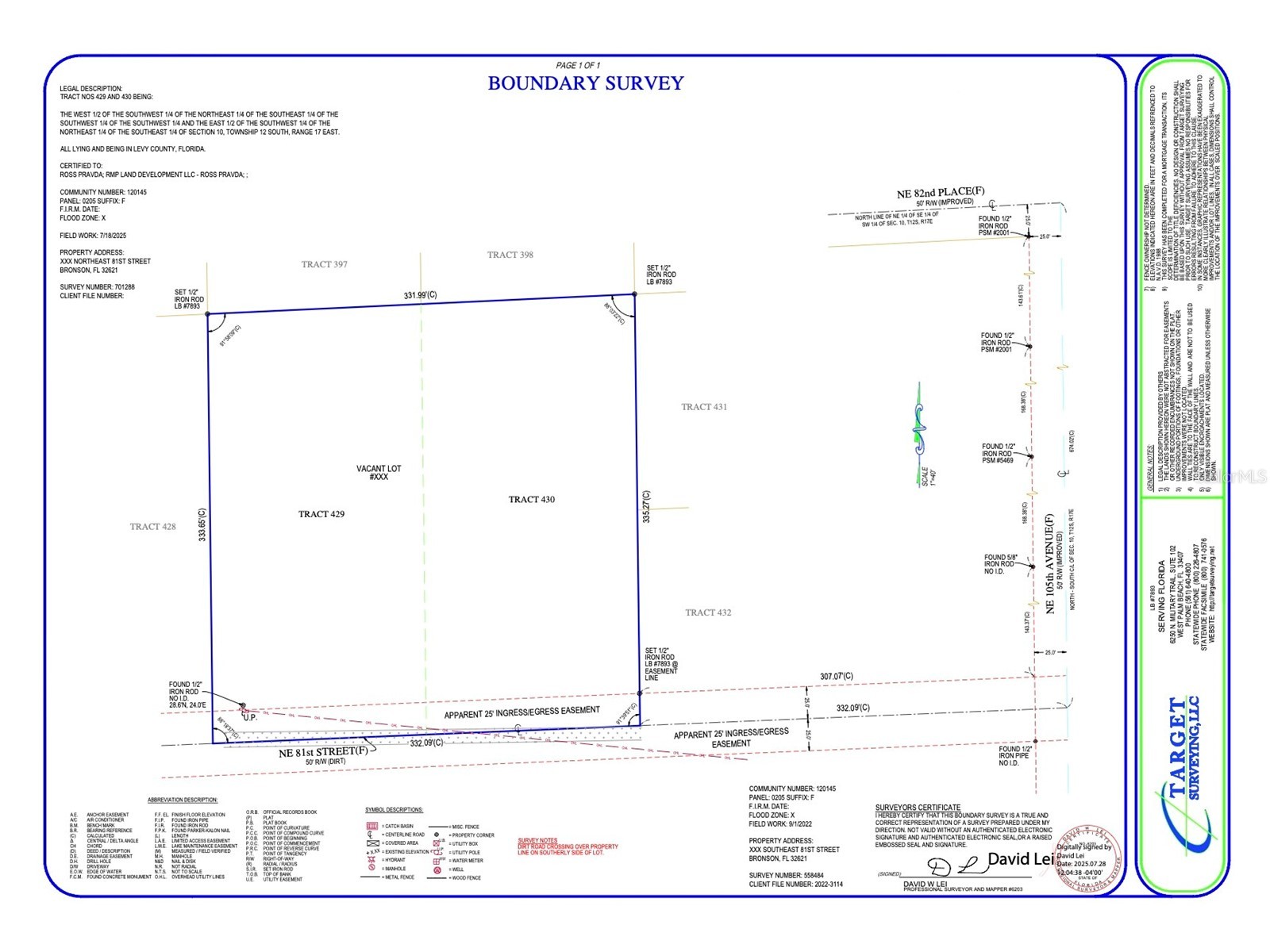 10451 NE 81st Street Bronson FL 32621 OM725292 image44