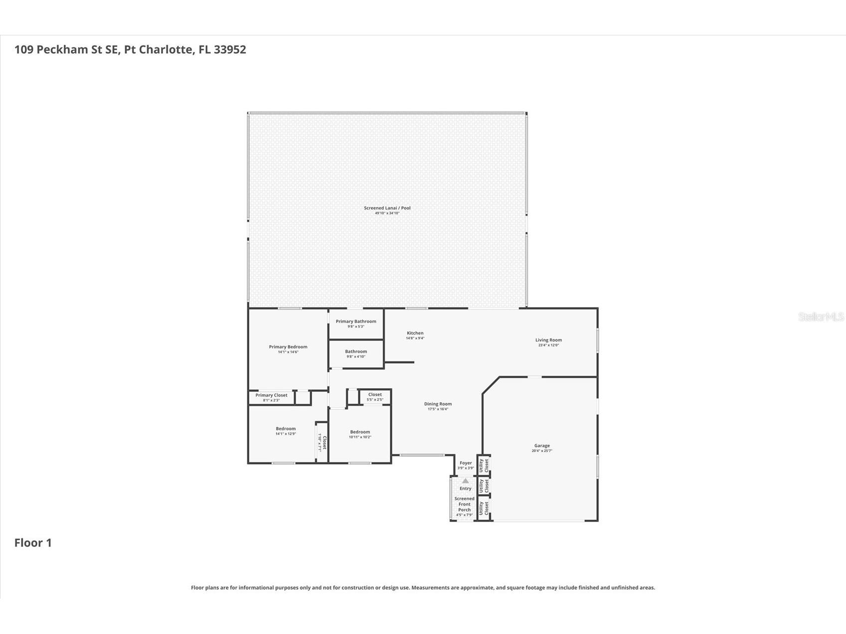 109 Peckham Street SE Port Charlotte FL 33952 - SEAWARD WATERWAY C7523183 image8