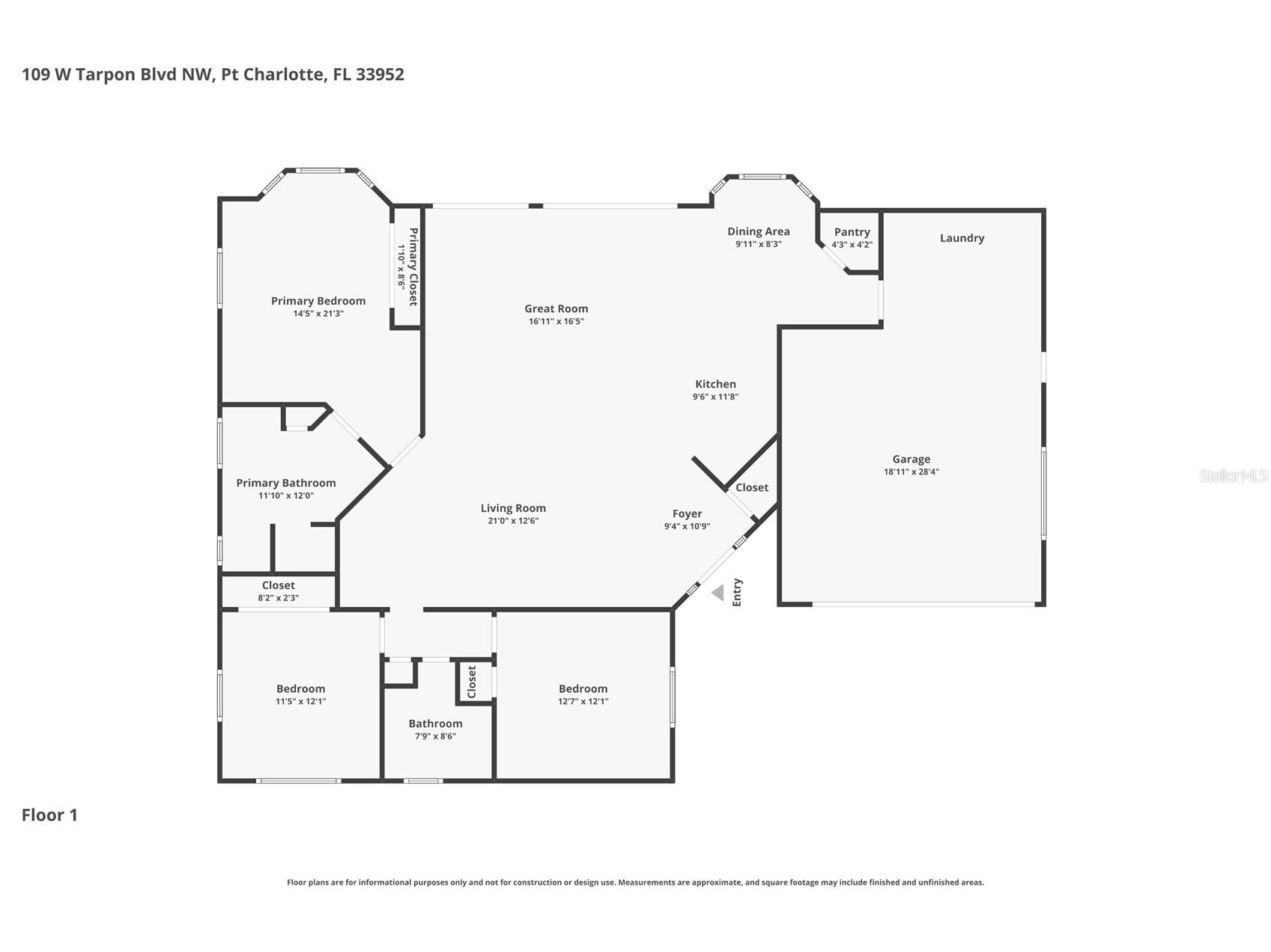 109 W Tarpon Boulevard NW Port Charlotte FL 33952 - TARPON WATERWAY C7523358 image45