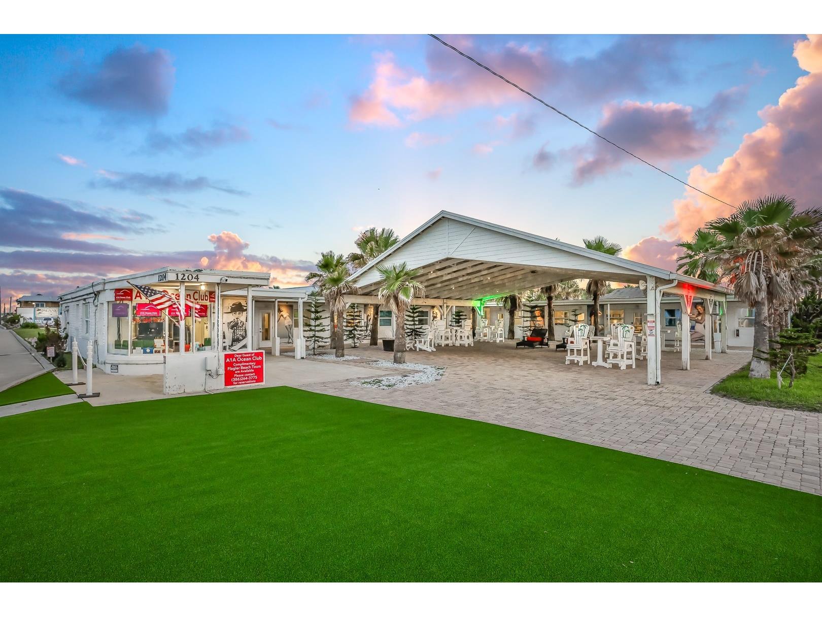 1204 S Ocean Shore Boulevard Flagler Beach FL 32136 - ATLANTIC OCEAN V4948895 image1