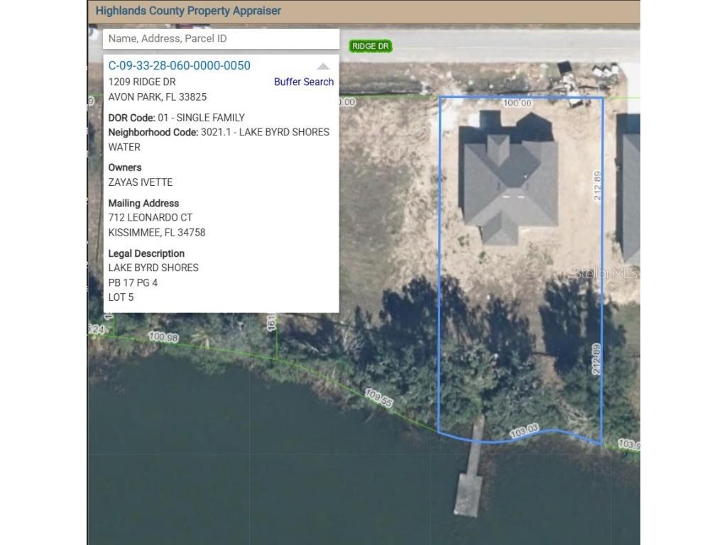 1209 Ridge Drive Avon Park FL 33825 - LAKE BYRD O6330257 image20