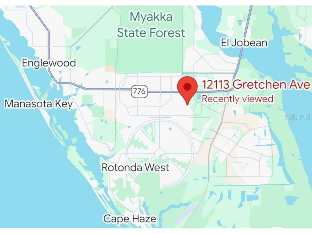 12113 Gretchen Avenue Port Charlotte FL 33981 - SMALL CANAL - NOT NAVIGABLE C7514067 image4