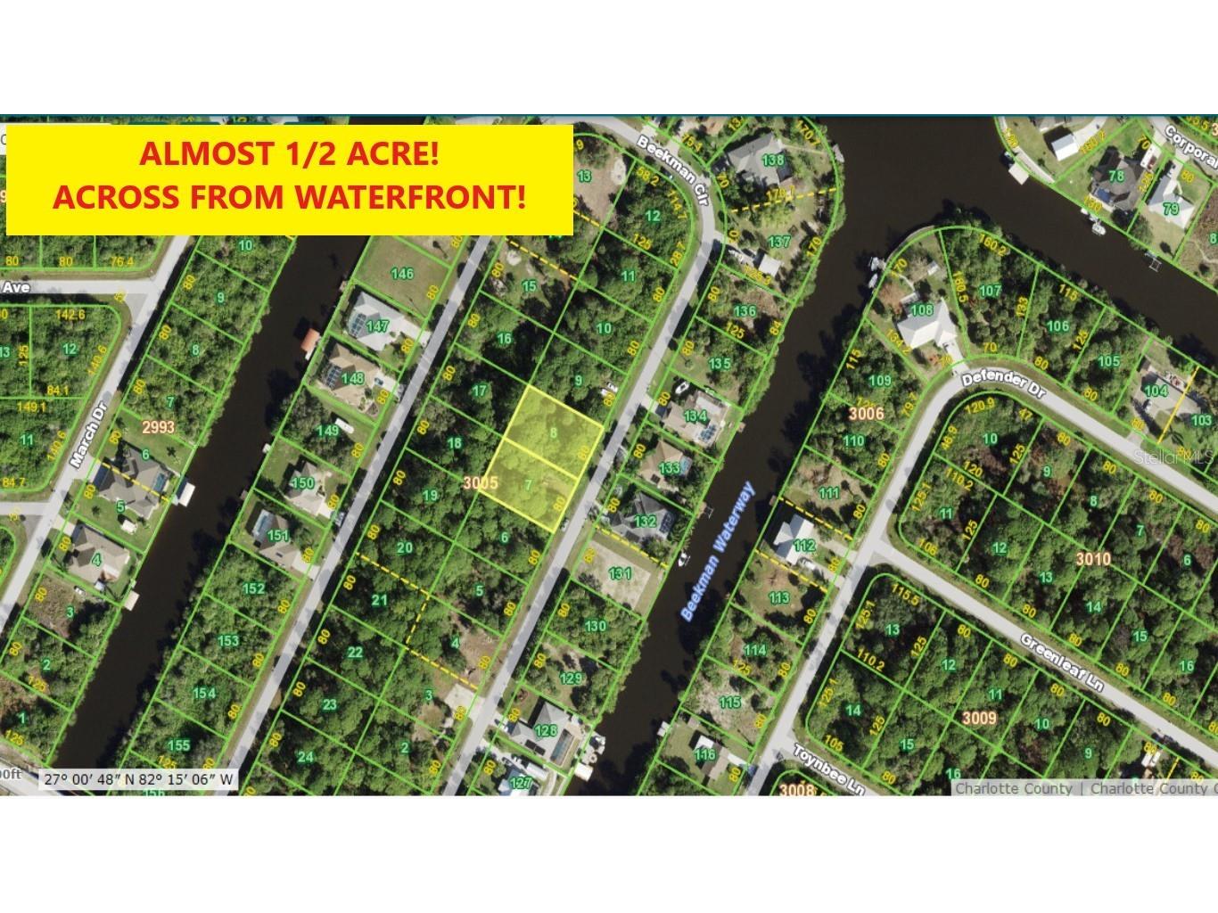 1217 & 1225 Beekman Circle Port Charlotte FL 33953 - BEEKMAN WATERWAY C7464448 image1