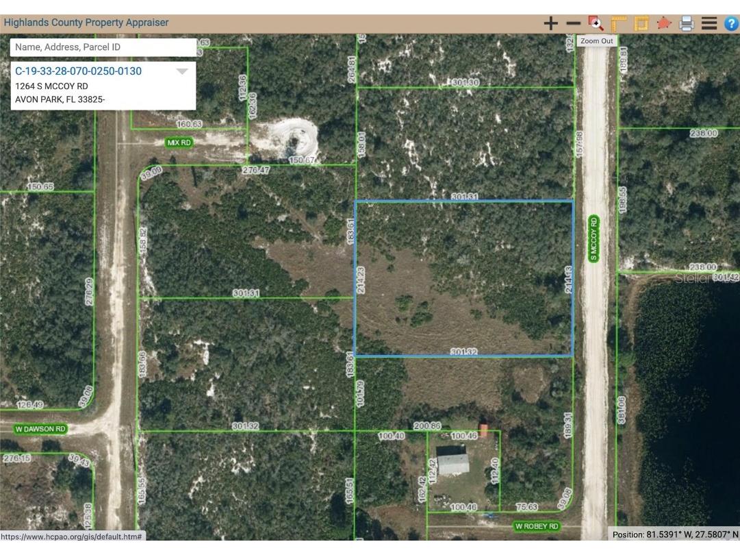 1264 S Mccoy Road Avon Park FL 33825 C7454265 image1