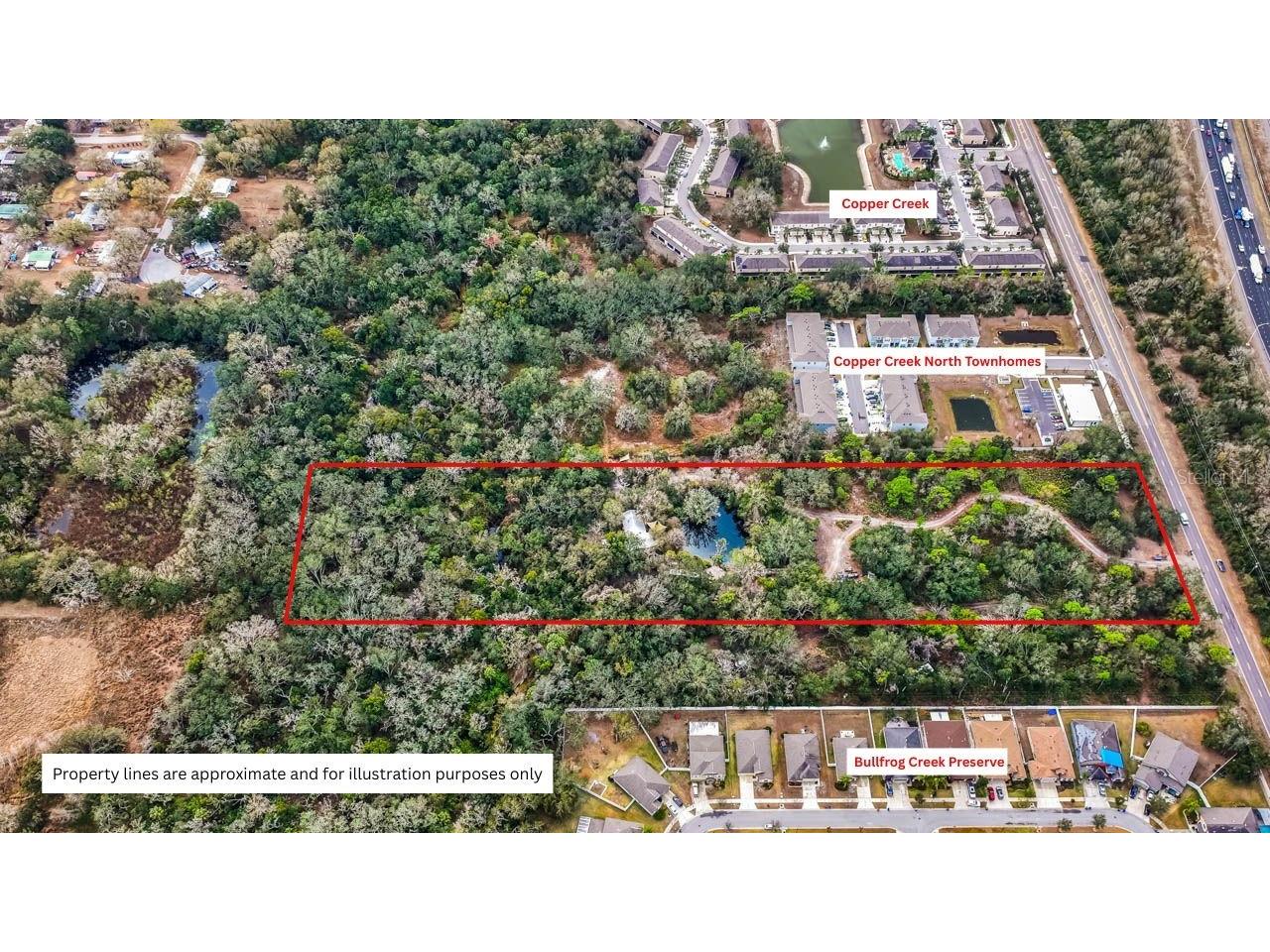 12730 Bullfrog Creek Road Gibsonton FL 33534 - PERMITTED POND ON PROPERTY TB8477347 image6