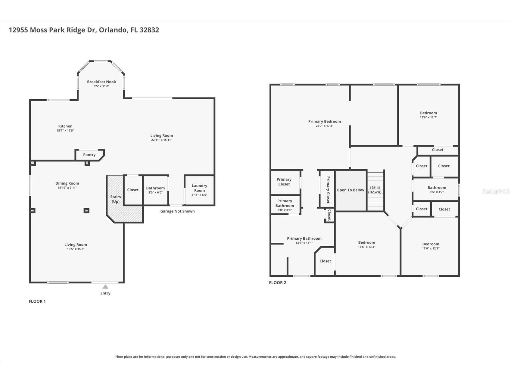 12955 Moss Park Ridge Drive Orlando FL 32832 O6399409 image43