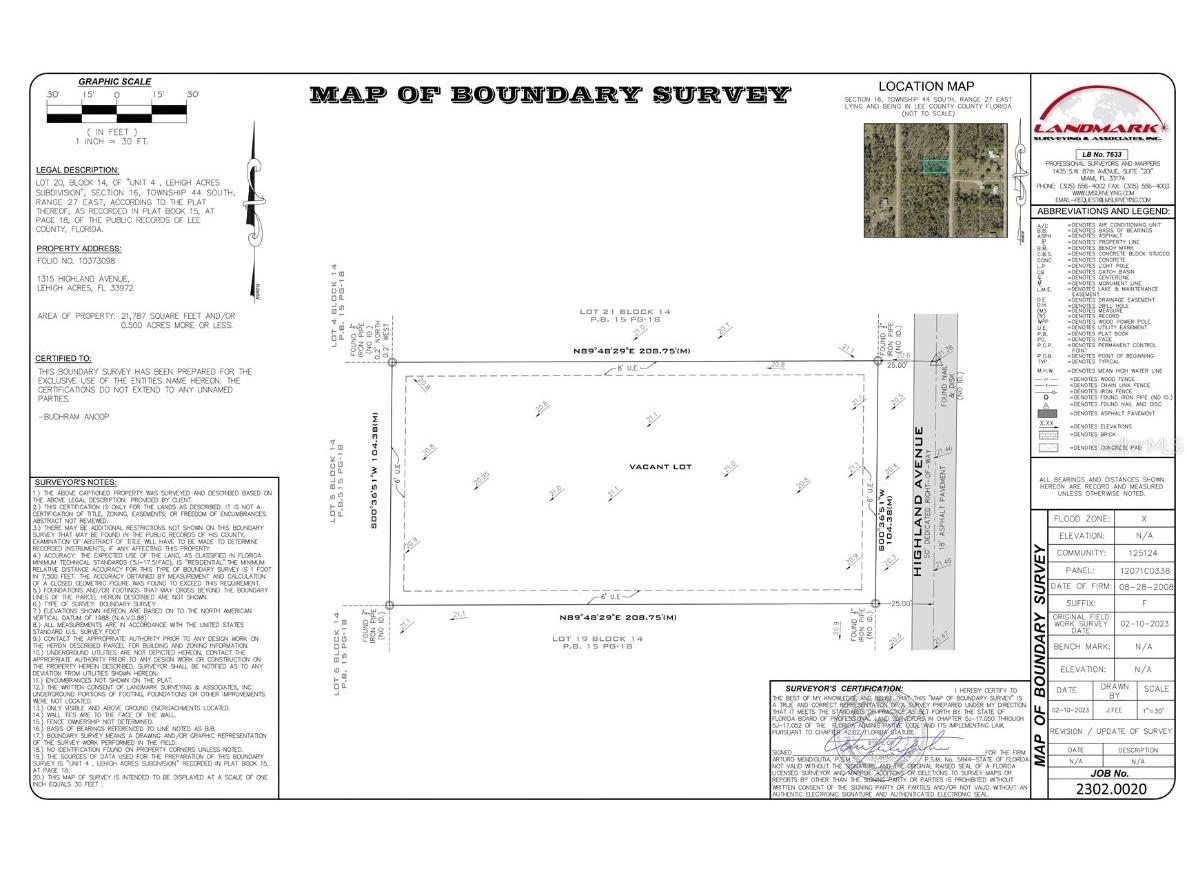 1315 Highland Avenue Lehigh Acres FL 33972 A4572565 image1