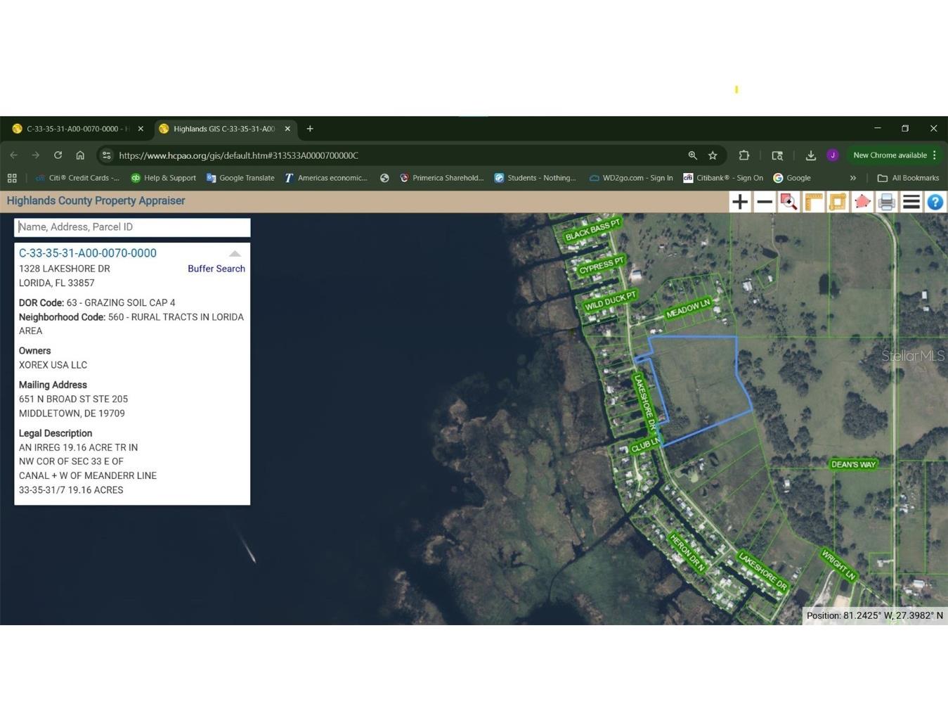 1328 Lakeshore Drive Lorida FL 33857 O6338253 image1