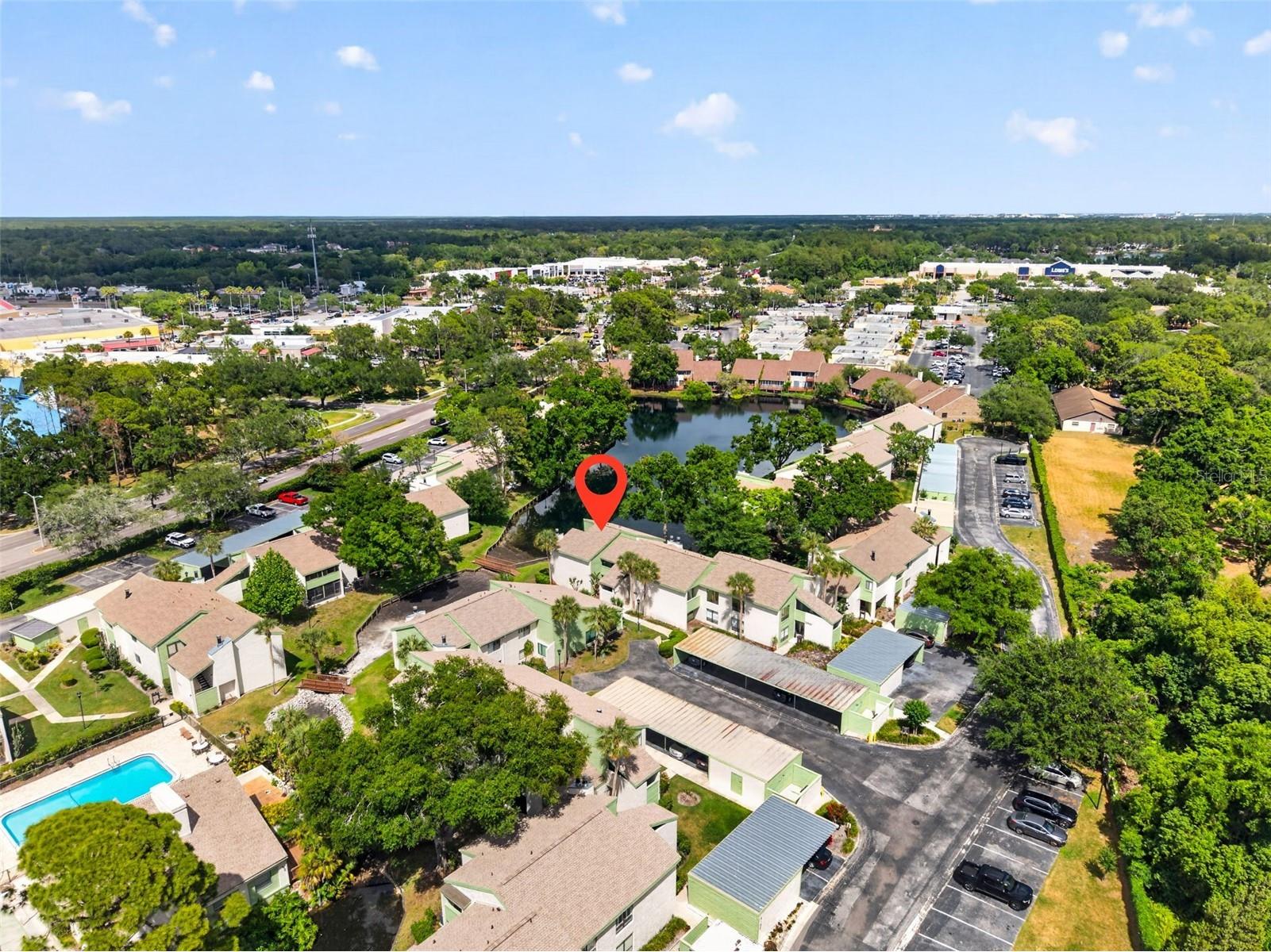 13405 Pine Lake Way #203 Tampa FL 33618 - COMMUNITY POND TB8507916 image3