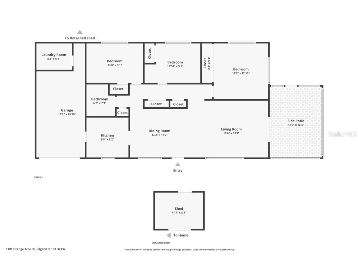 1401 Orange Tree Drive Edgewater FL 32132 V4945418 image3