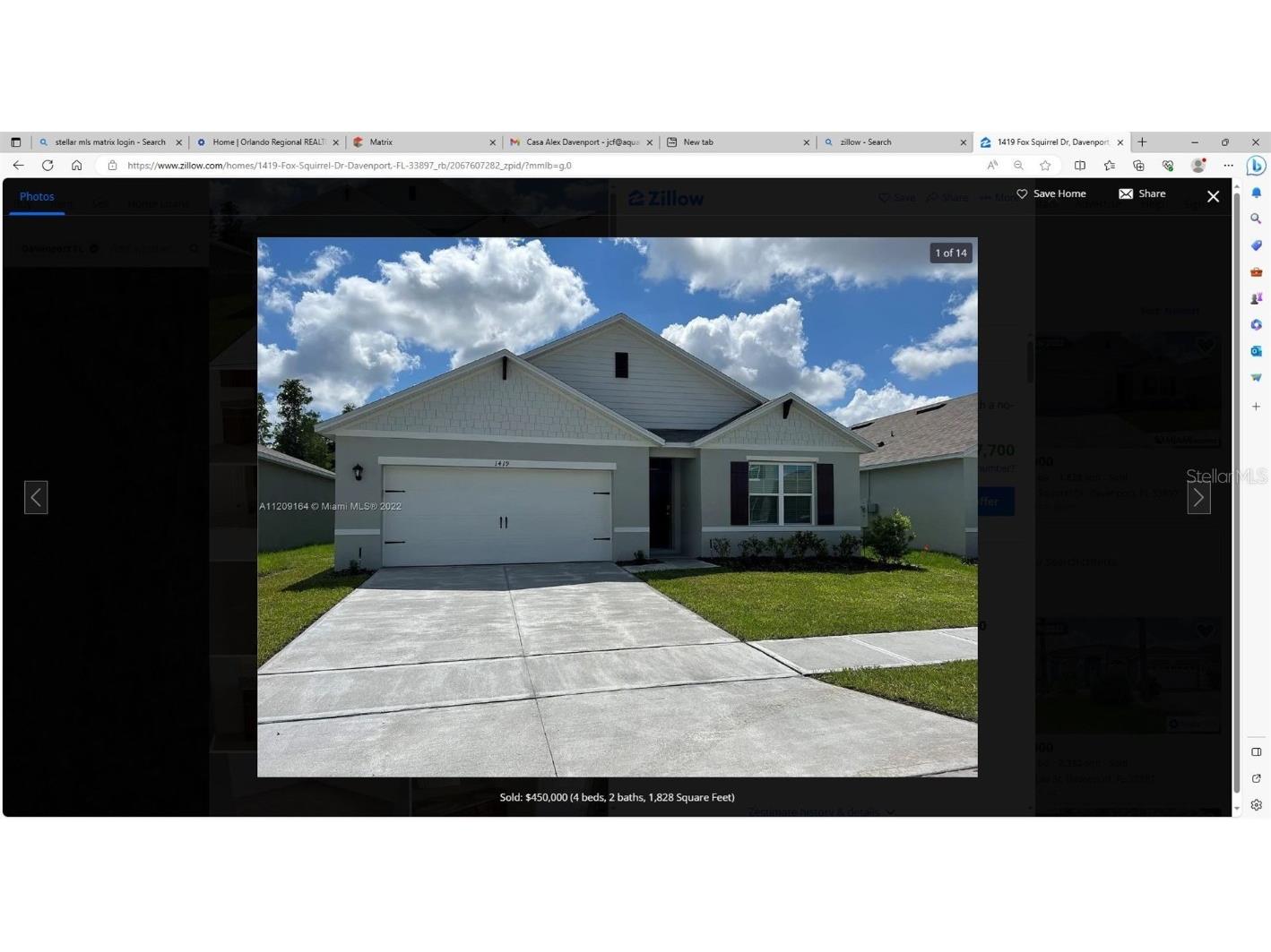 1419 Fox Squirrel Drive Davenport FL 33897 O6167478 image1
