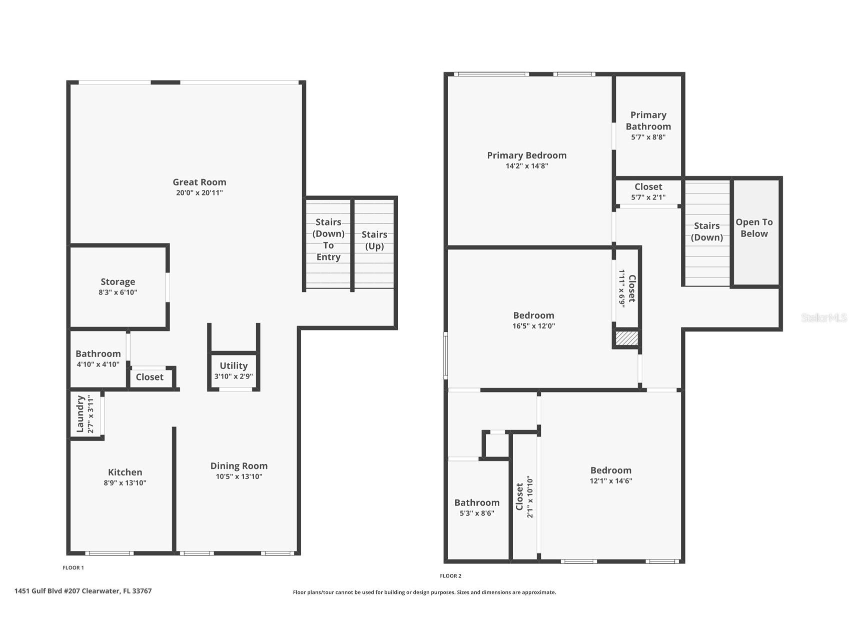 1451 Gulf Boulevard #207 Clearwater Beach FL 33767 - CLEARWATER HARBOR & BAY WATERS TB8465140 image84