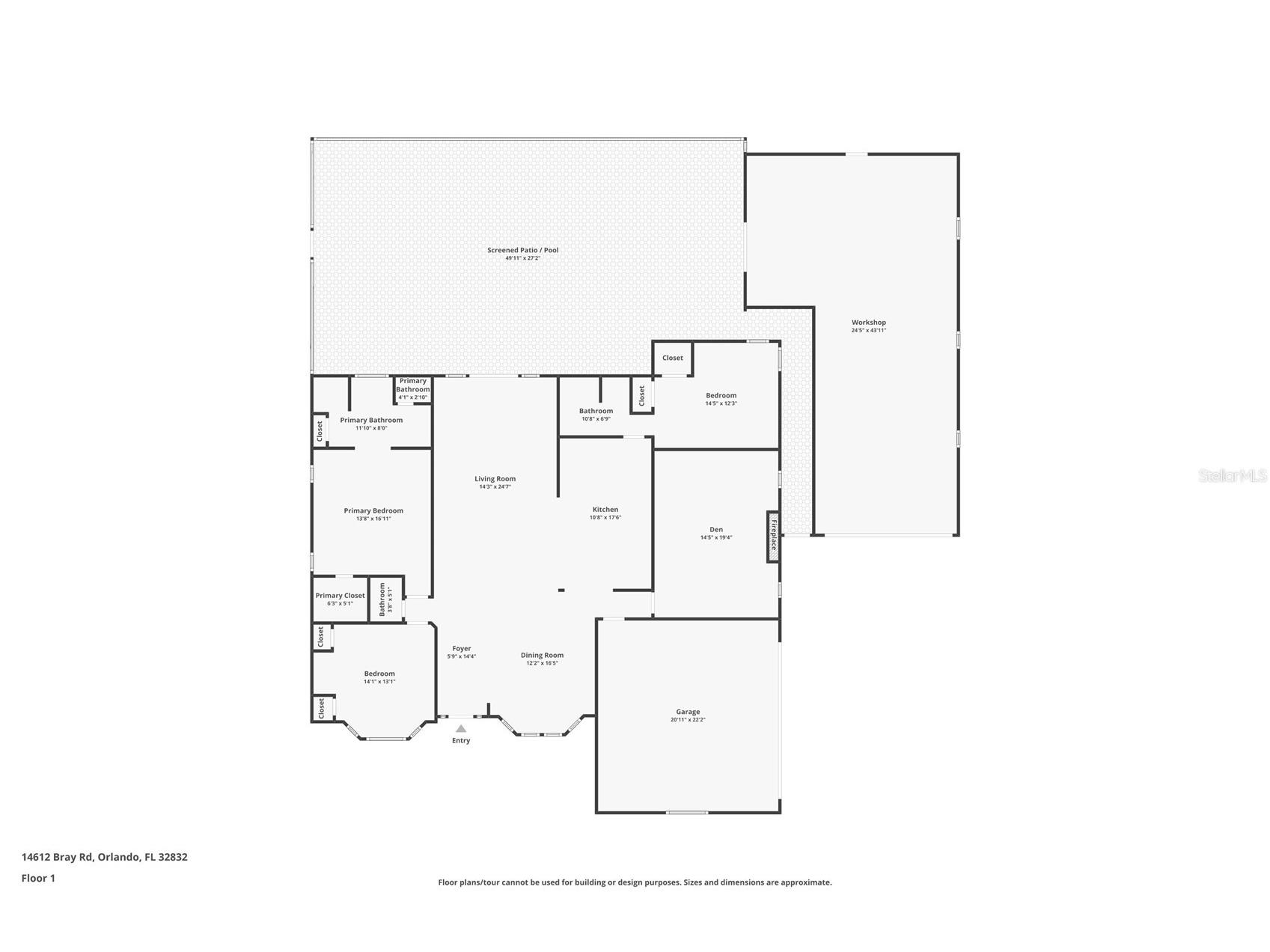 14612 Bray Road Orlando FL 32832 - LAKE MARY JANE O6335234 image29