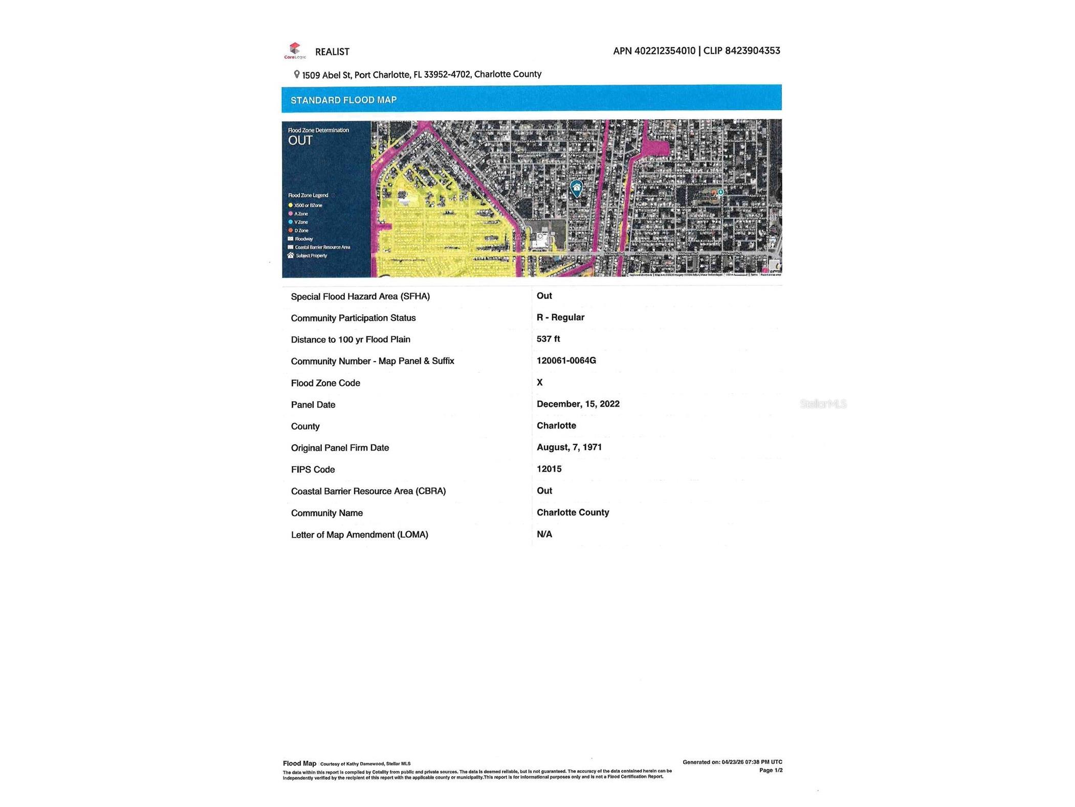 1509 Abel Street Port Charlotte FL 33952 D6147183 image4