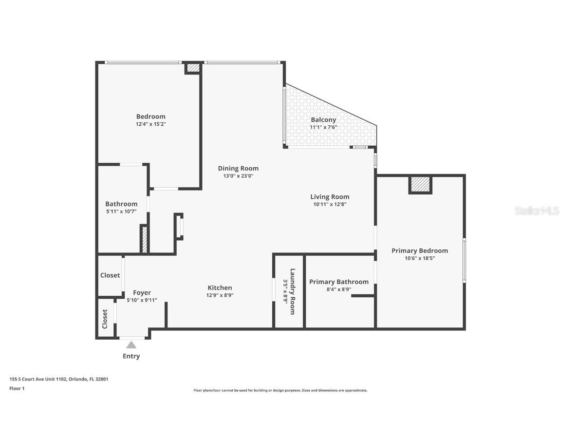 155 S Court Avenue #1102 Orlando FL 32801 O6327793 image10