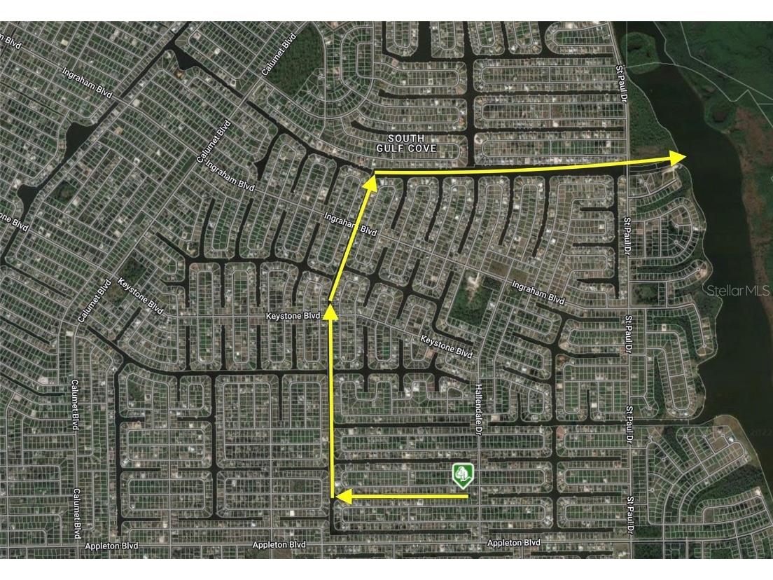 15536 & 15544 Hennipen Circle Port Charlotte FL 33981 - LAKELAND WATERWAY C7445105 image3