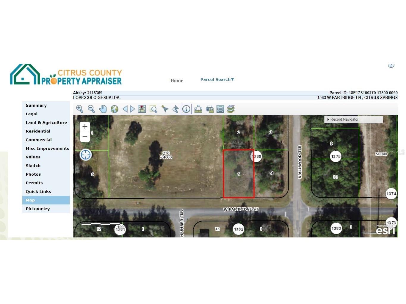 1563 W Partridge Ln Citrus Springs FL 34434 OM628480 image1