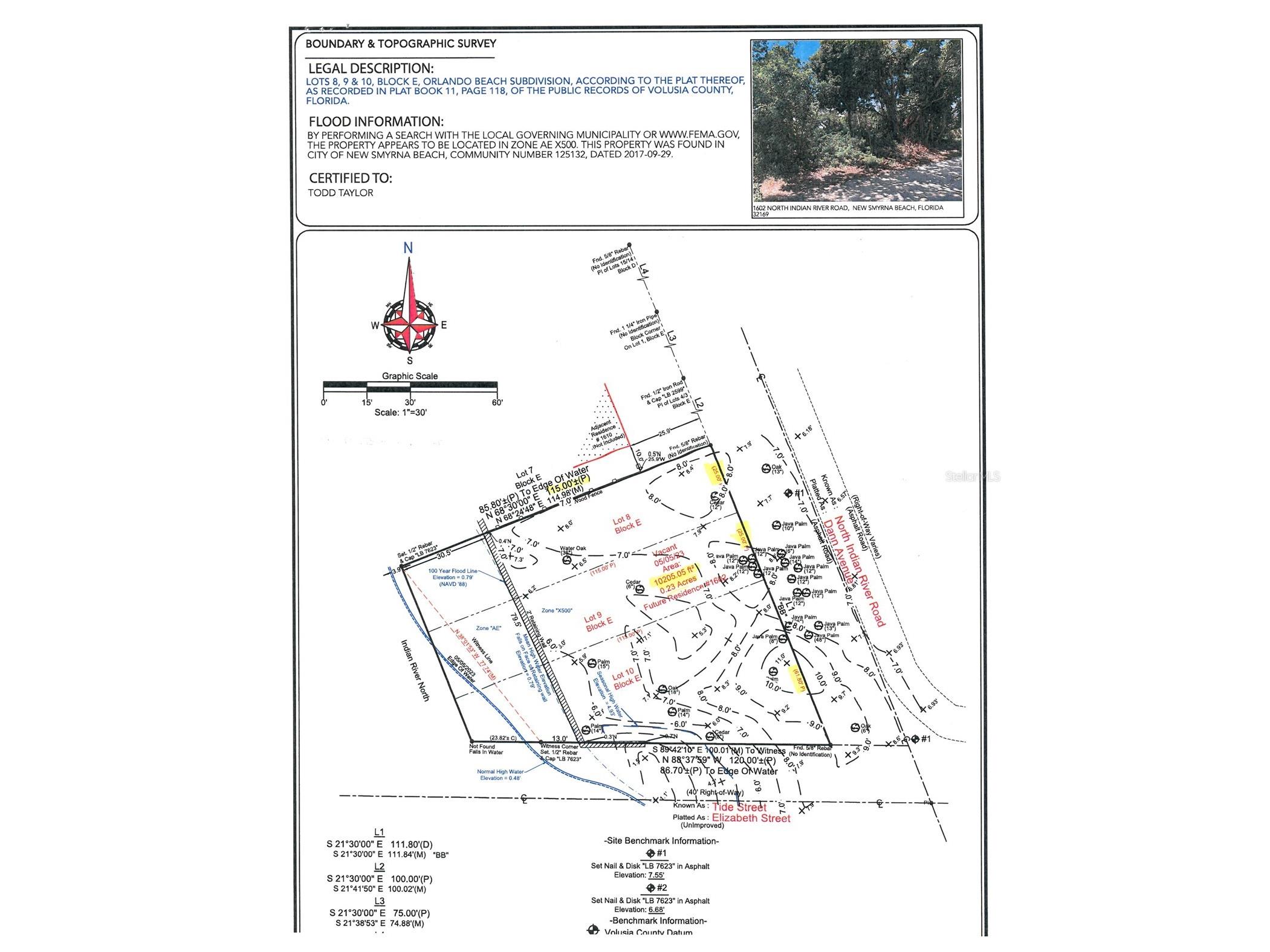 1602 N Indian River Road New Smyrna Beach FL 32169 - INTRACOASTAL WATERWAY NS1087135 image21