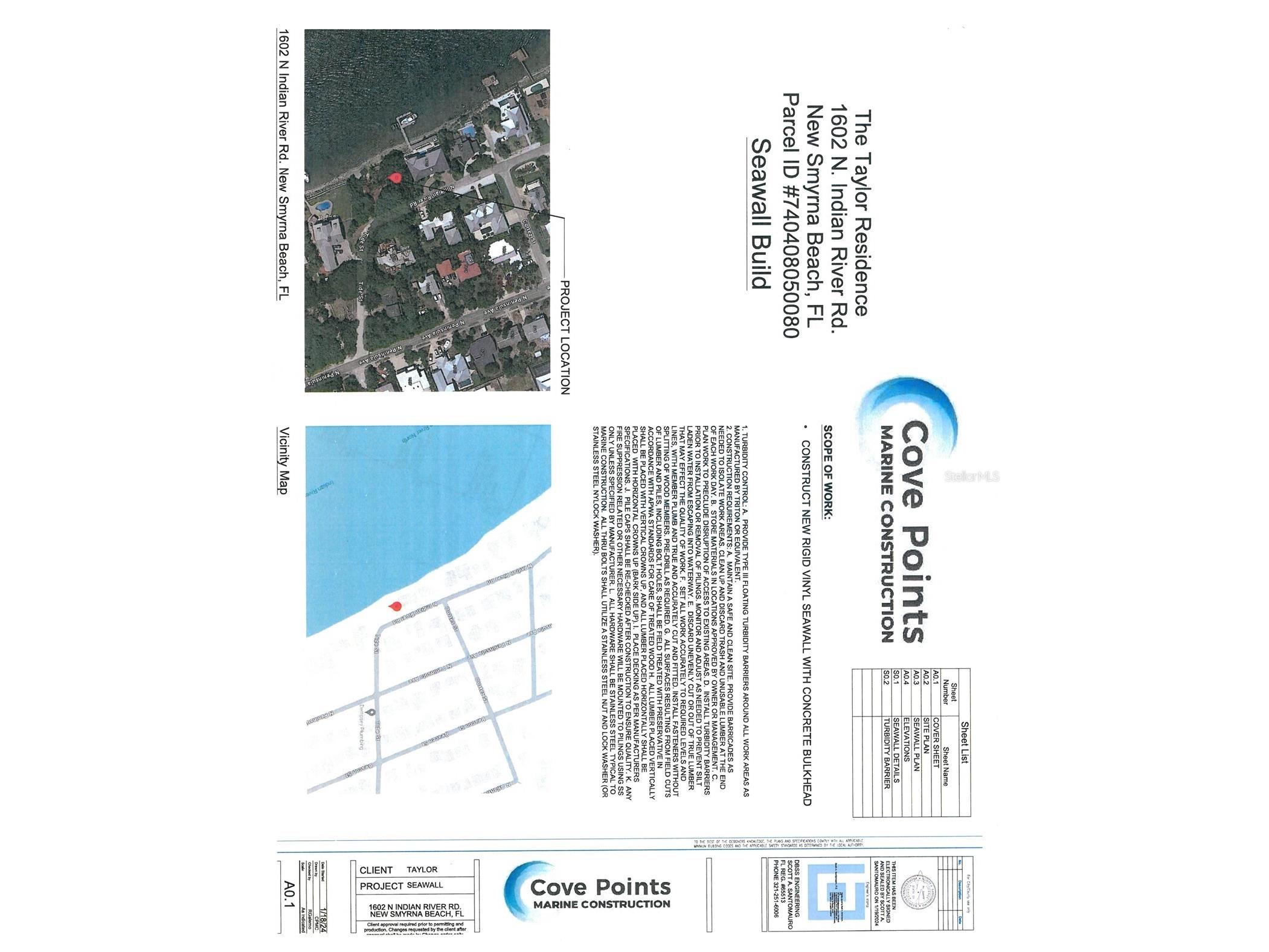 1602 N Indian River Road New Smyrna Beach FL 32169 - INTRACOASTAL WATERWAY NS1087135 image23