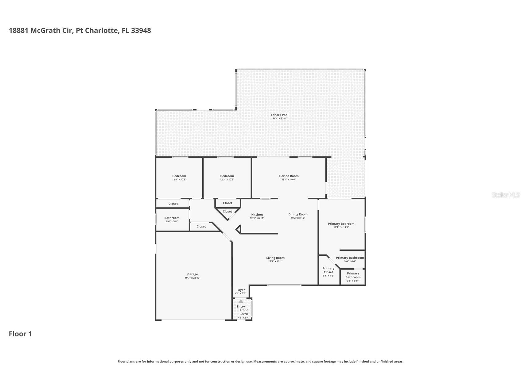 18881 Mcgrath Circle Port Charlotte FL 33948 - ACKERMAN WATERWAY C7526242 image15