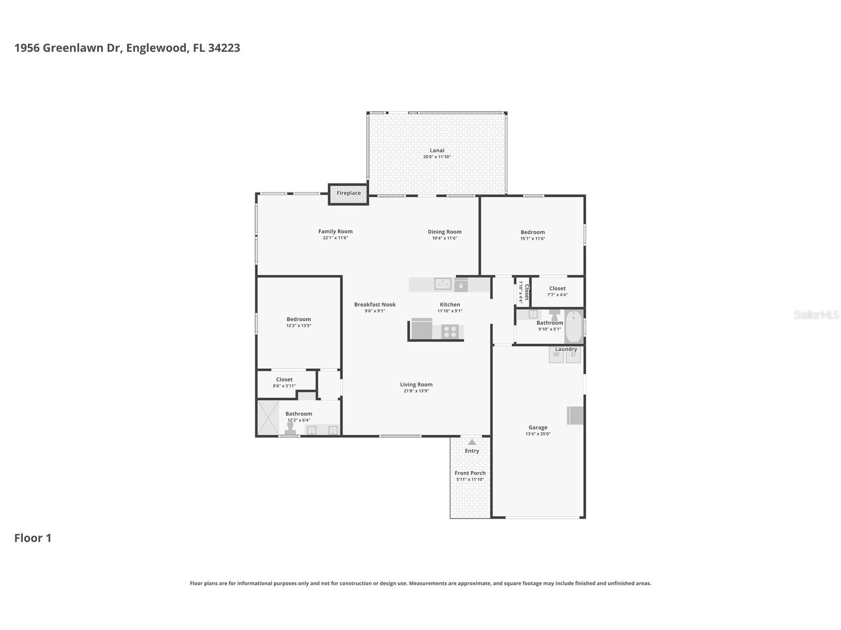 1956 Greenlawn Drive Englewood FL 34223 - GREENLAWN CHANNEL N6143281 image27