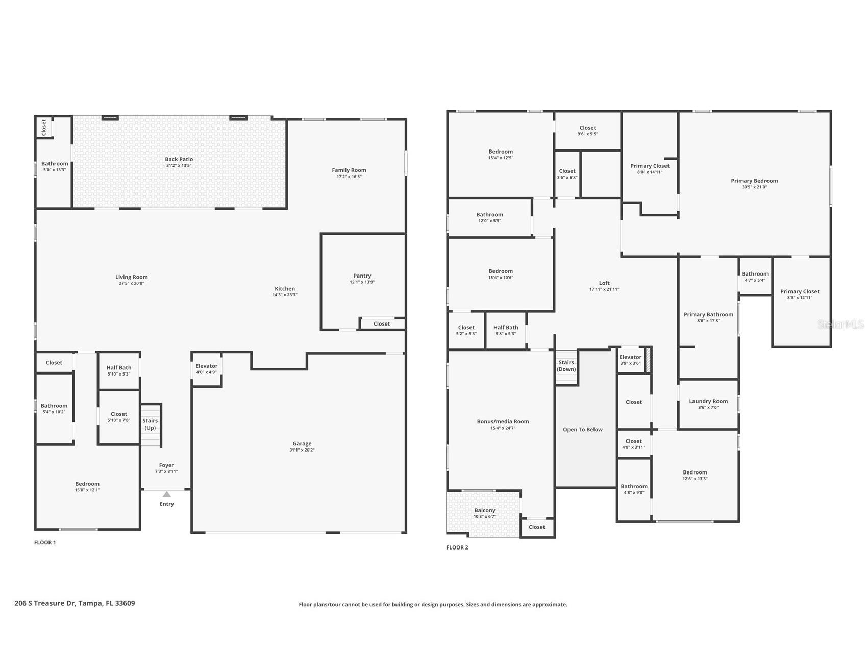 206 S Treasure Drive Tampa FL 33609 TB8506277 image67