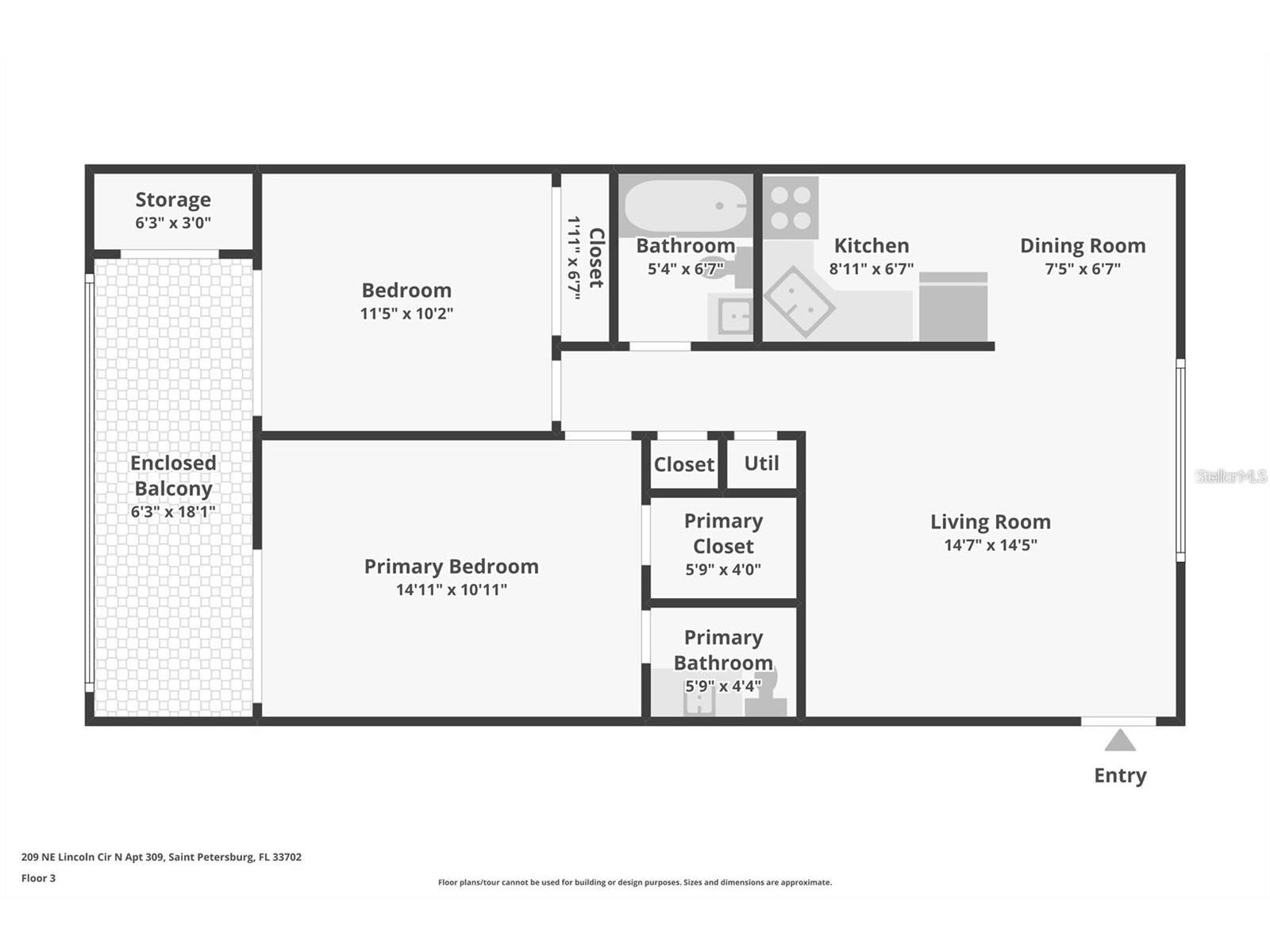 208 NE Monroe Circle N #307 Saint Petersburg FL 33702 A4693590 image15