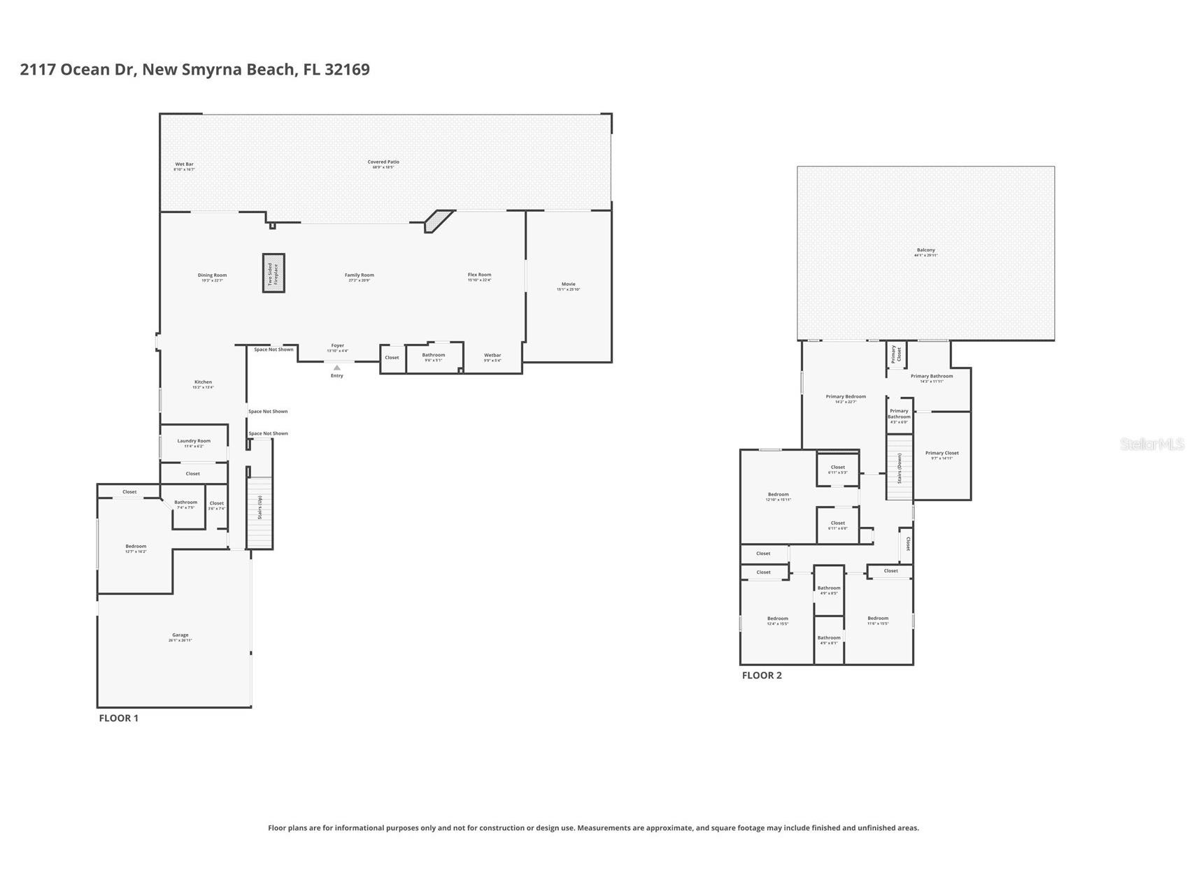 2117 Ocean Drive New Smyrna Beach FL 32169 - ATLANTIC OCEAN O6402238 image100