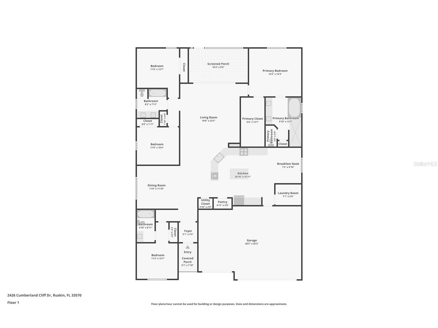 2426 Cumberland Cliff Drive Ruskin FL 33570 TB8502780 image38