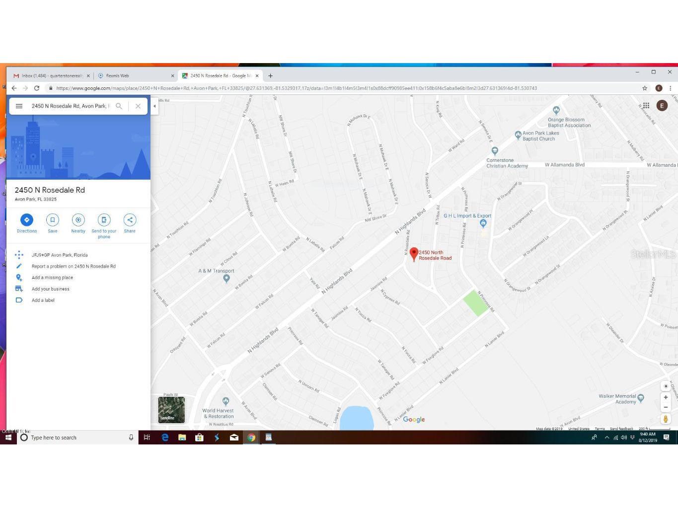 2450 N Rosedale Road Avon Park FL 33825 OM560985 image1